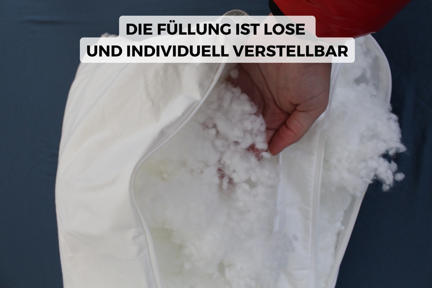 Füllmaterial des mySheepi Kissens